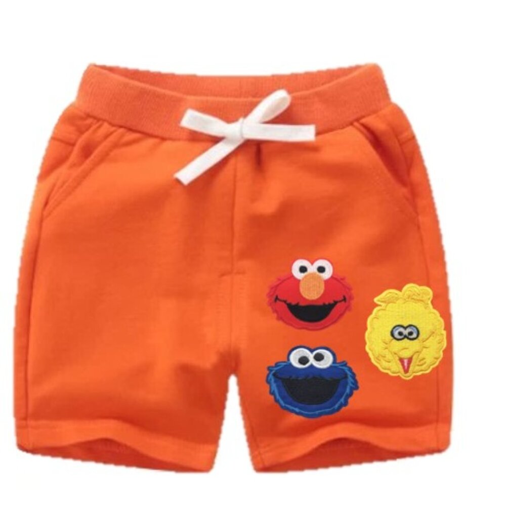 Elmo Short Pants Boy Girl Bottom outfit clothes birthday Sesame Street Cookie